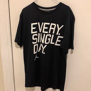 Air Jordan Tee Shirt Size Large (Every Single Day)